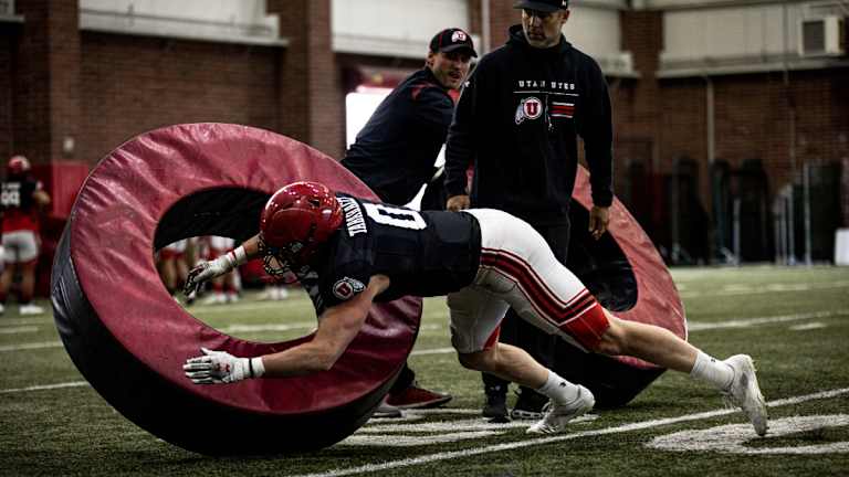 What linebackers coach Colton Swan said during week five of Utah's spring camp